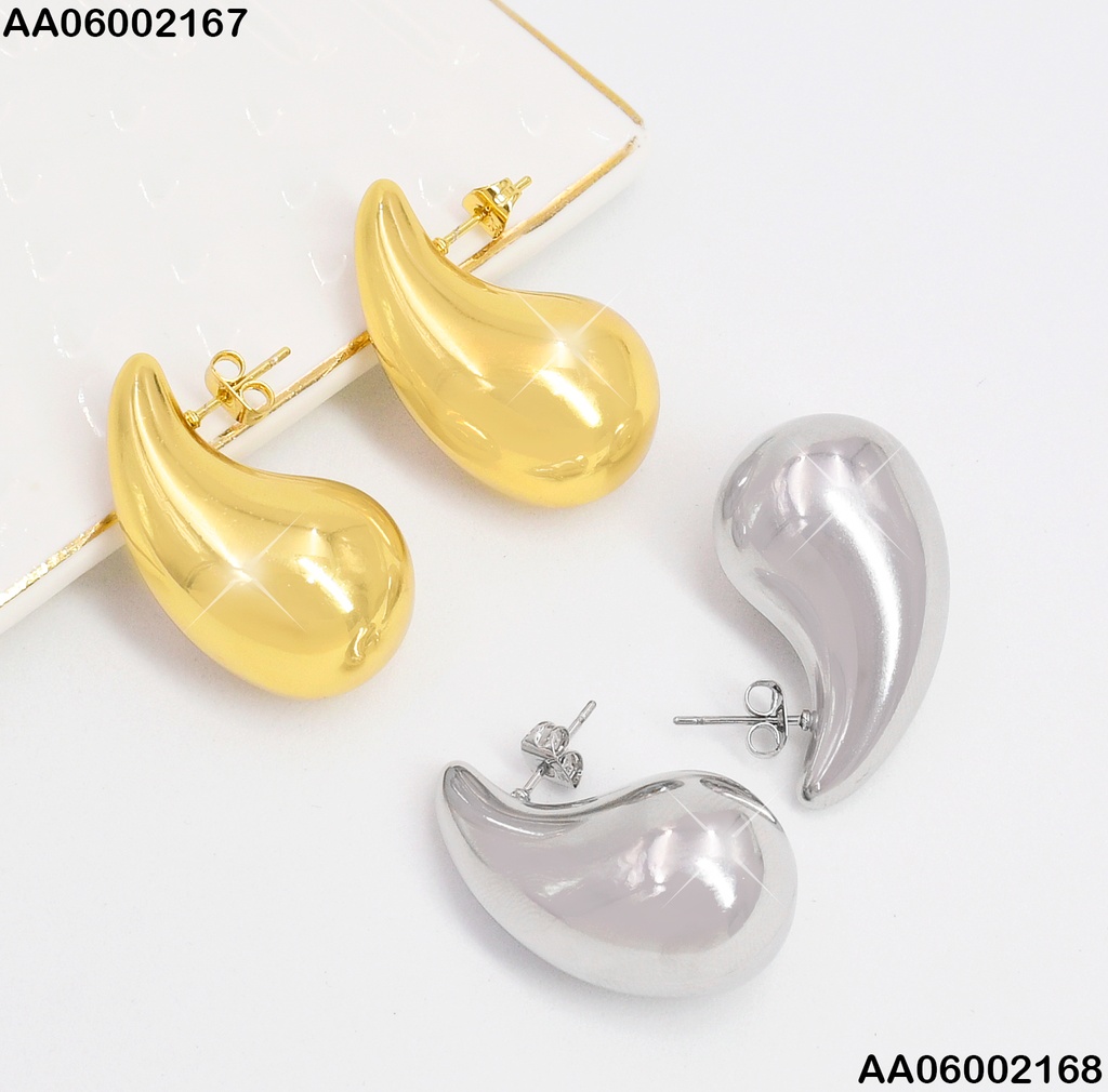 ARETES GOTA LISA INF. 30*20 MM 2006194-G029/EA603-1