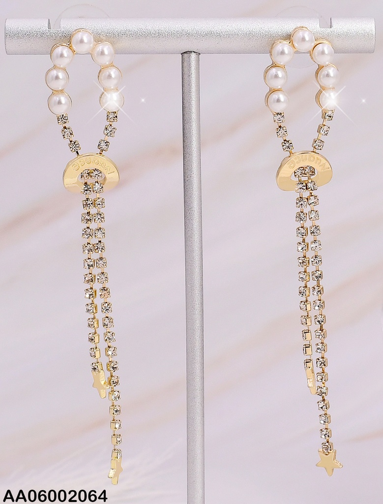 ARETES O DOS LINEAS COLGANTE # EA181-134