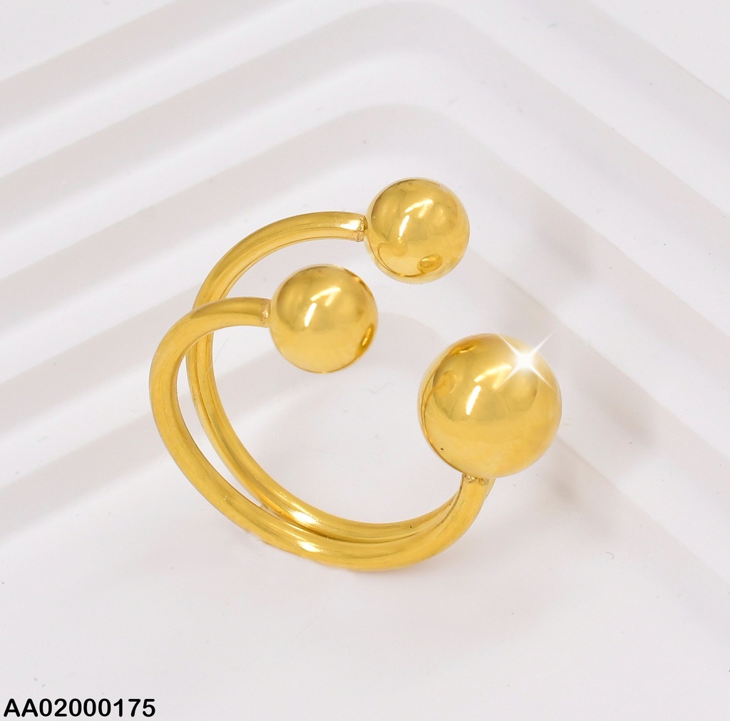 ANILLO 3 PELOTITAS # RA018-20