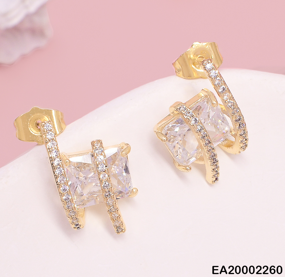 ARETES DOR ZIRC. CUADRO LINEA ASCENDENTE Y DESC ZIRC. # EE275-3
