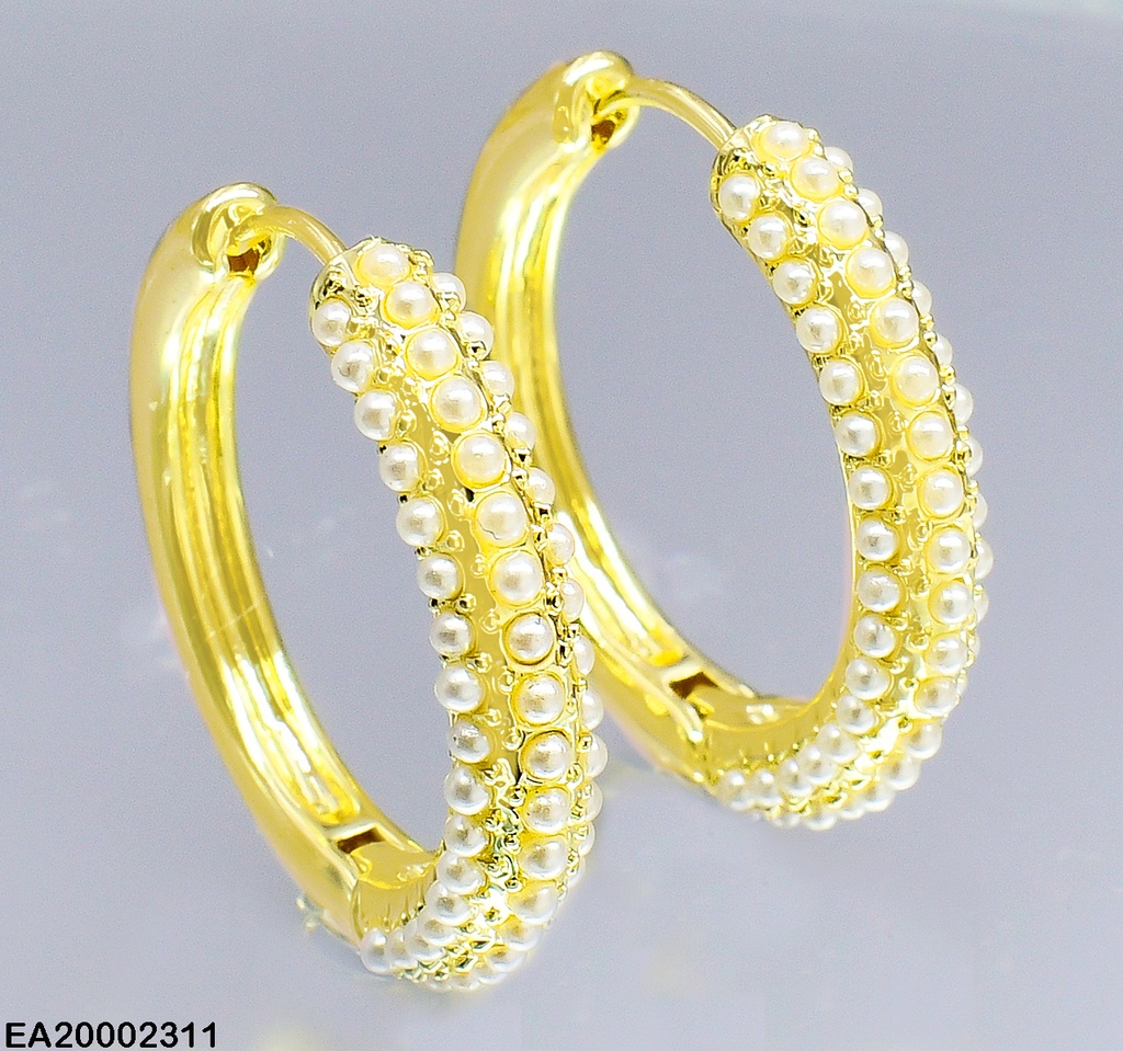 ARETES HUGGIES PERLAS # EE339-5