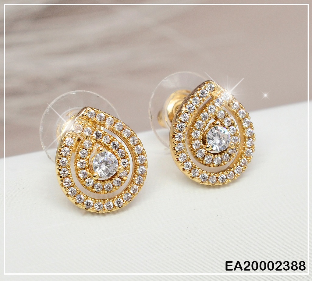 ARETES GOTA ZIRC. # EE459-6