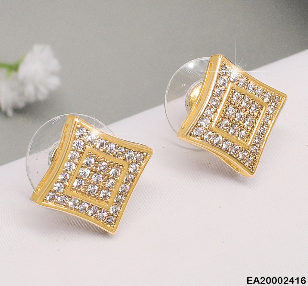 ARETES ROMBO ZIRCONIAS EE487-6