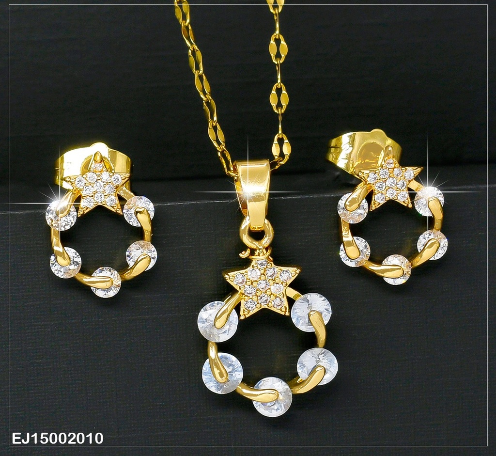JUEGO CIRCULO ZIRCONIAS SE288-10