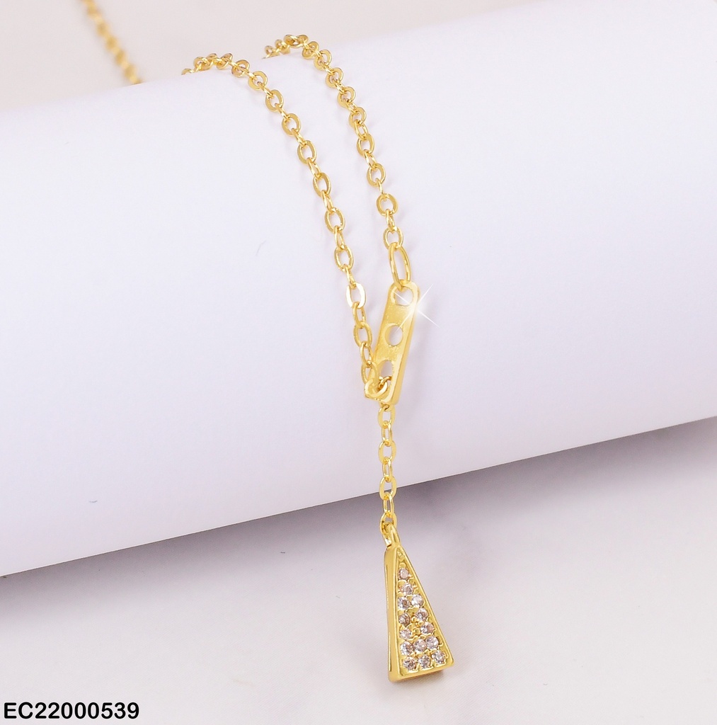 CADENA DIJE TRIANGULO C/ZIRC. # CE050-10