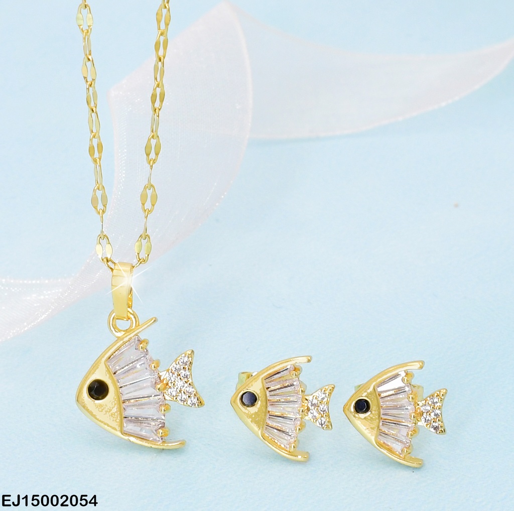 JUEGO PEZ ZIRCONIAS SE338-10