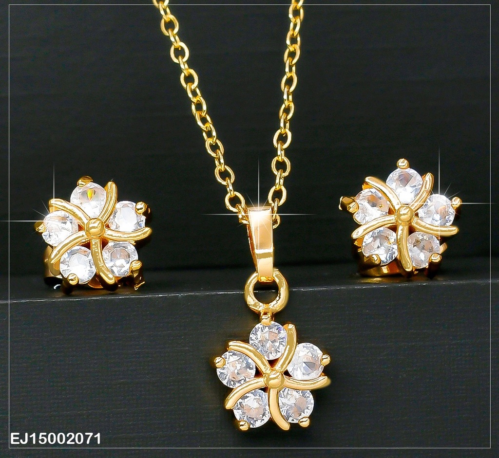 JUEGO FLOR ZIRCONIAS SE371-46