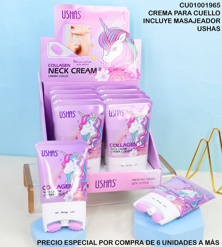 CREMA COLLAGENO PARA EL CUELLO UNICORNIO HA301