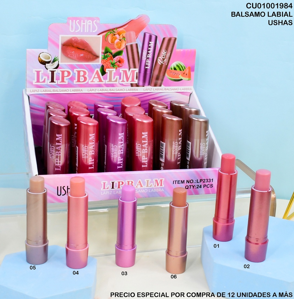 LABIAL/BALSAMO SURTD. LABBRA USHAS LP2331