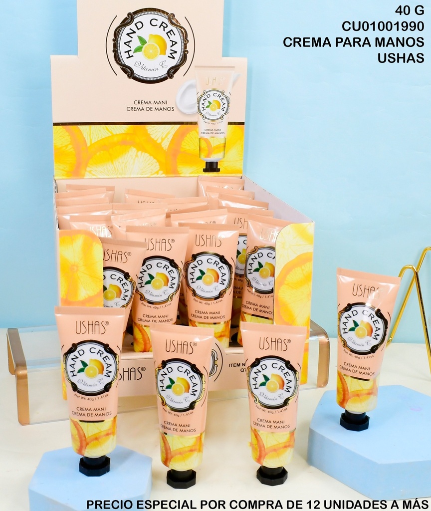 CREMA DE MANOS VITAMINA C USHAS HA244