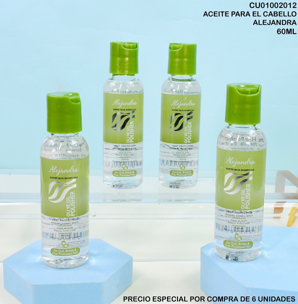 GOTAS ACEITE OLIVA ALEJANDRA 60 ML ALJ-07