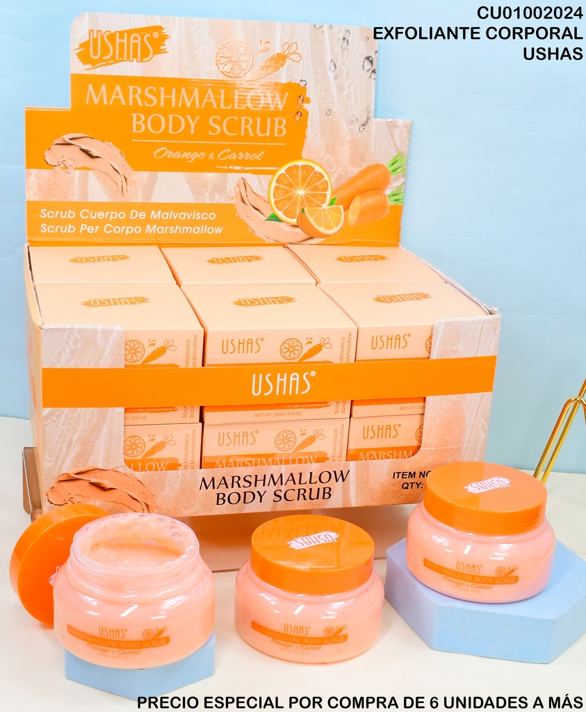 EXFOLIANTE CORPORAL NARANJA Y ZANAHORIA HA352