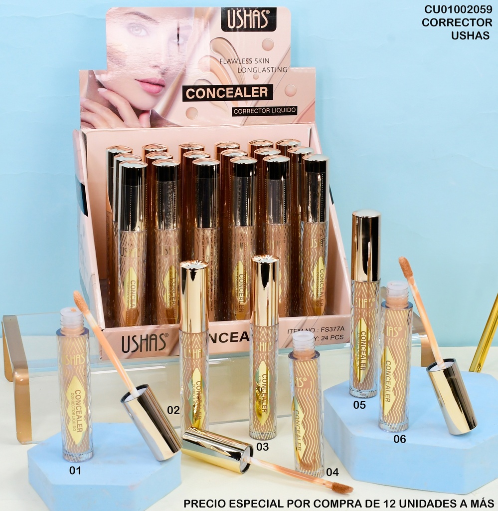 CORRECTOR LIQUIDO TUVO FLAWLESS USHAS FS377A