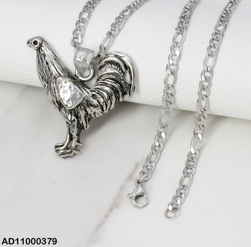 DIJE PLATEADO GALLO 080636-106T