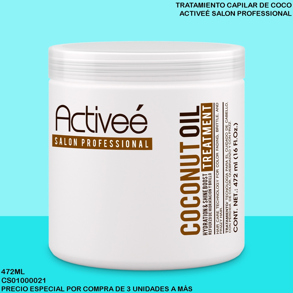 TRATAMIENTO ACTIVEE COCONUT 16OZ