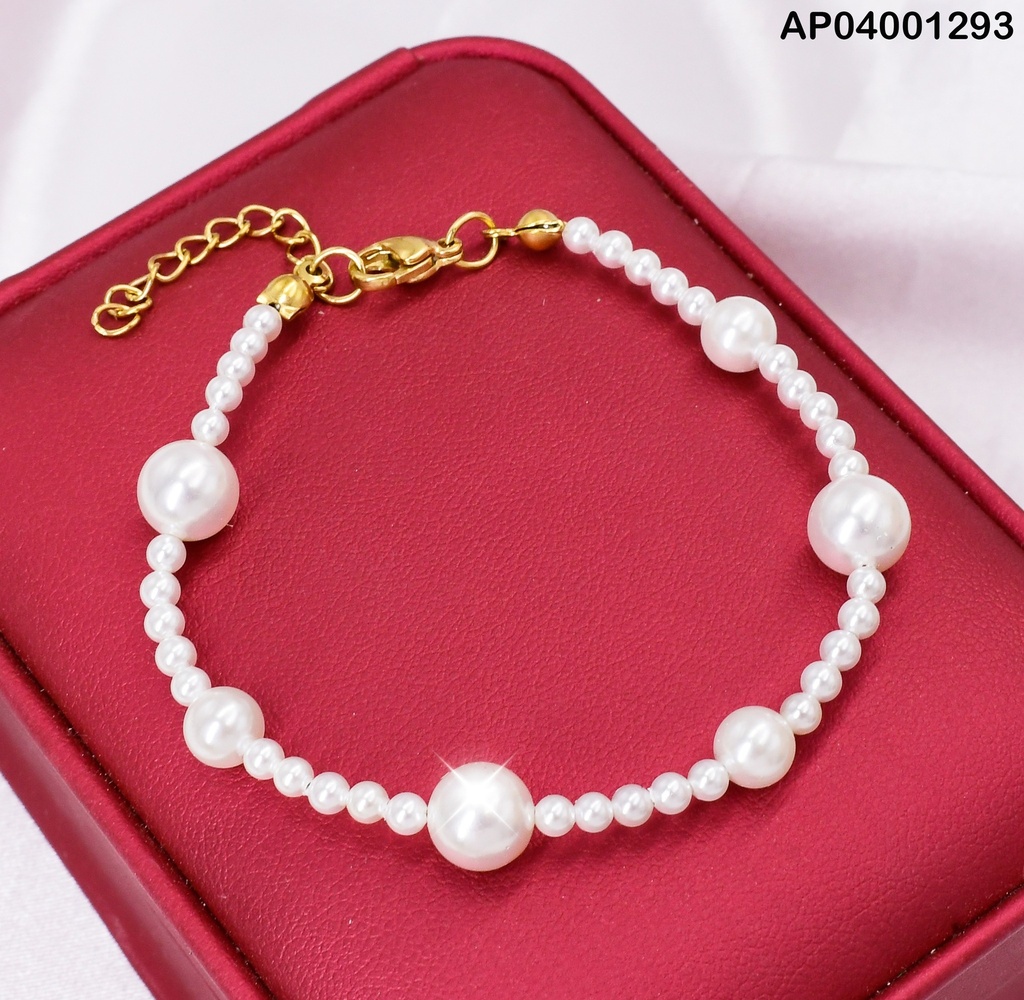 PULSERA PERLAS GRANDES PEQ. 6B3001955-908