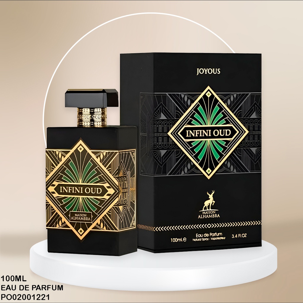 PERFUME INFINI OUD JOYOUS MAISON ALHAMBRA EDP 100ML