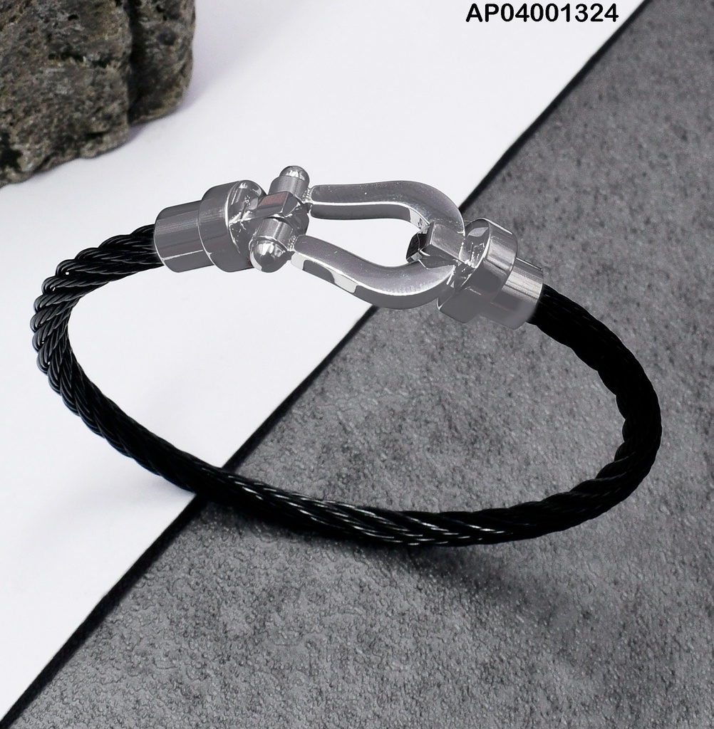 PULSERA PLATD.  HERRADURA 080426-112
