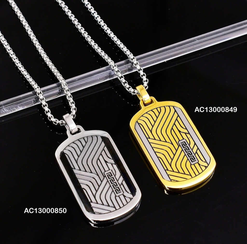 CADENA PLATD. PLACA LINEAS 081666-W177