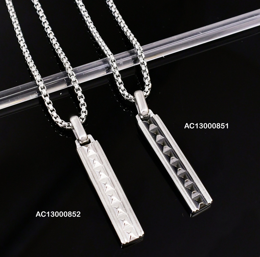 CADENA PLATD. LINEAS NEGRA 081701-W177