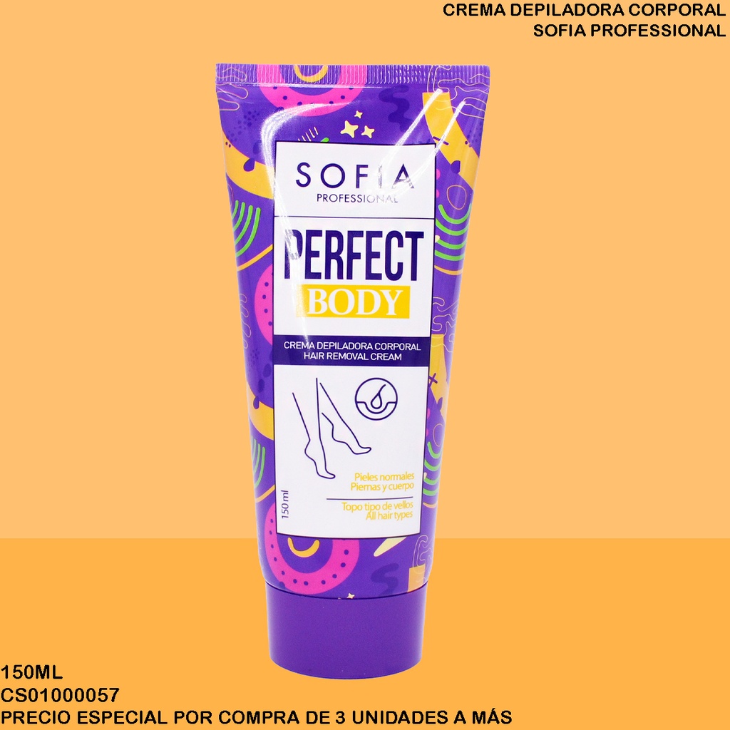CREMA DEPILADORA SOFIA 150ML