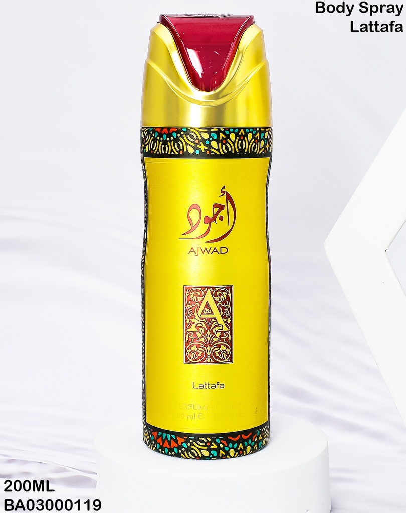 BODY SPRAY AJWAD LATTAFA 200ML