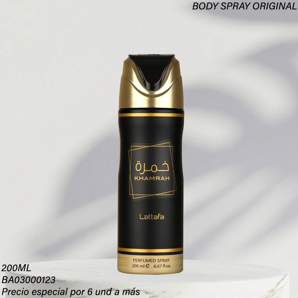 BODY SPRAY KHAMRAH LATTAFA 200ML