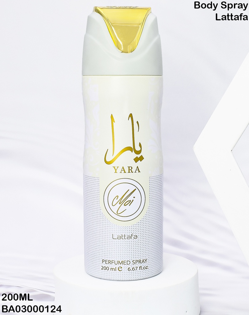 BODY SPRAY YARA MOI LATTAFA 200ML