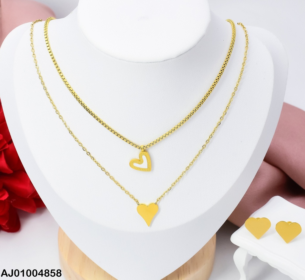 JUEGO CAD. DOBLE CORAZON 0739751-054 (NPE2025)