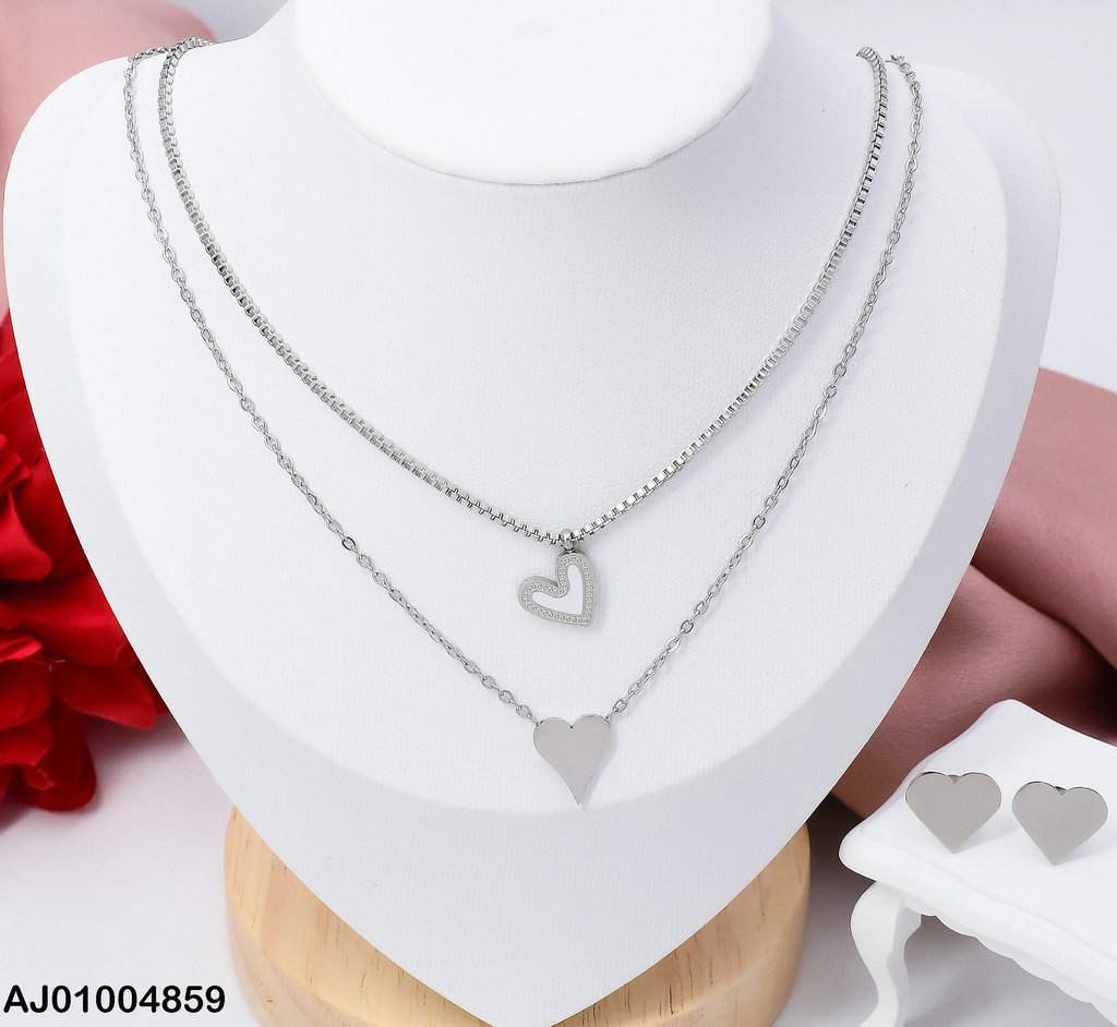 JUEGO PLATD. CORAZON 0739752-054