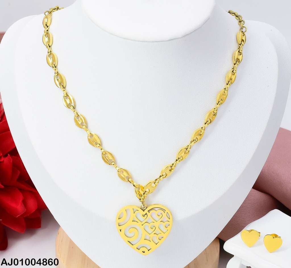 JUEGO CORAZON GRABADO 0711771-054