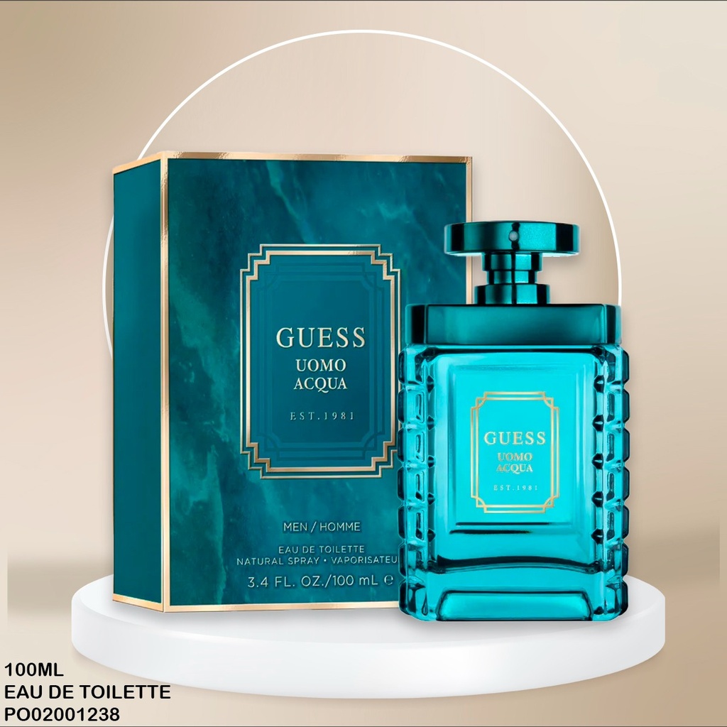 PERFUME GUESS UOMO ACQUA EST.1981 MEN EDT 100ML