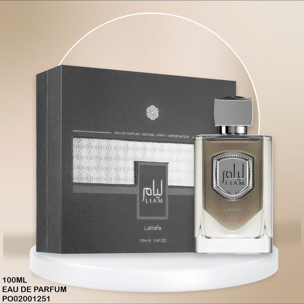 PERFUME LIAM LATTAFA 100ML EDP NEGRO