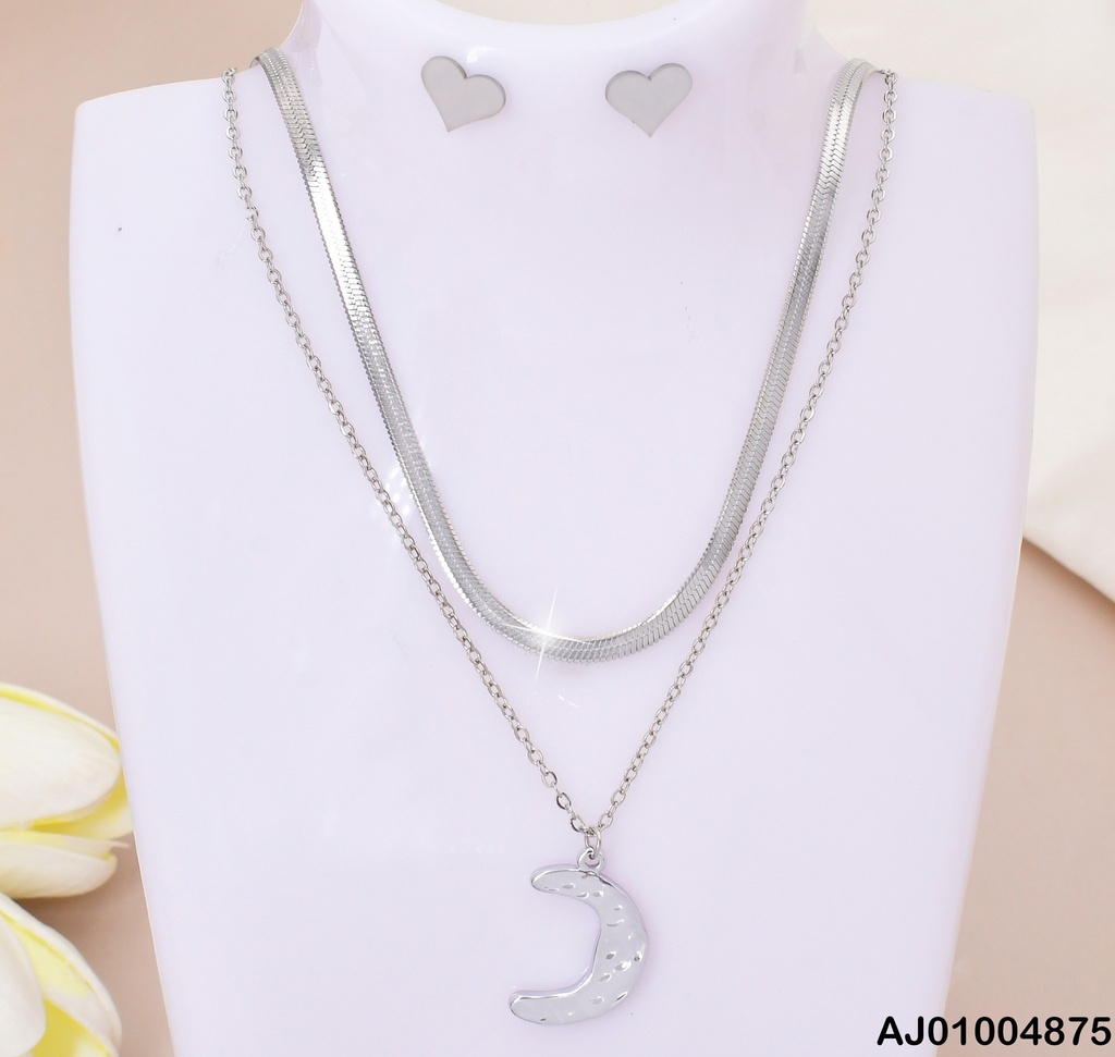 JUEGO PLATD. CORAZON LUNA 07461902-W163