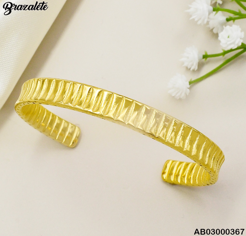 BRAZALETE LINEAS VERTICAL LISO 080486-113
