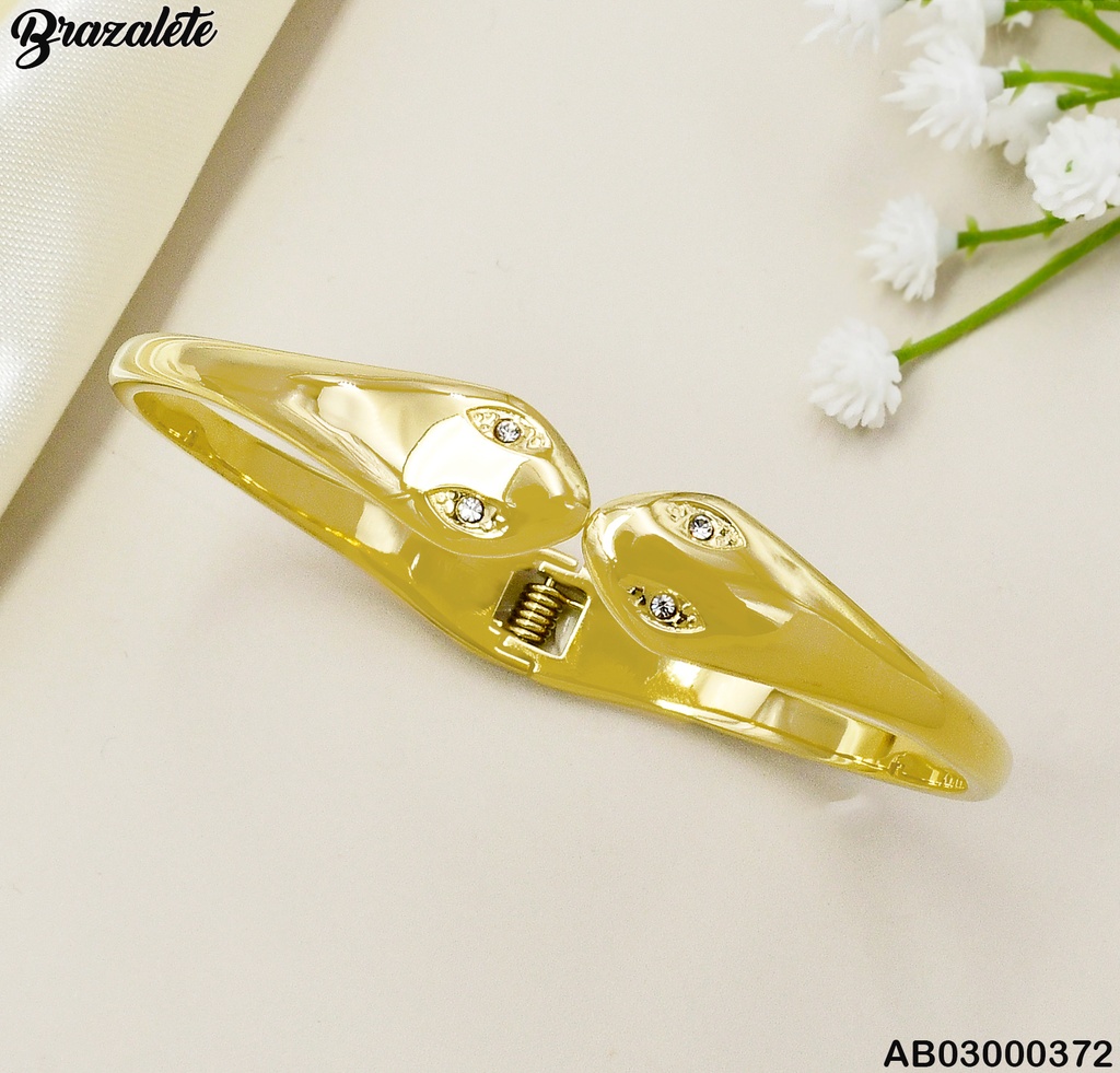 BRAZALETE SERPIENTE OJITOS ZIRC. 080692-W25