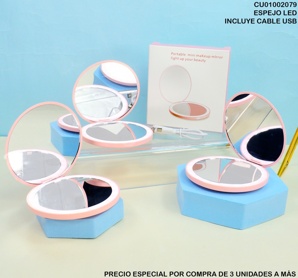 MINI ESPEJO LED USHAS ADH-XL-08