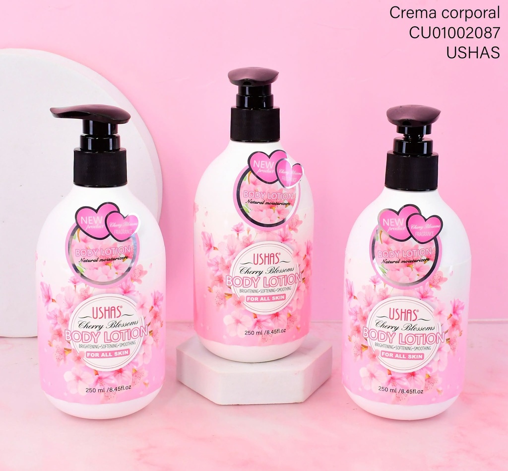 LOCION CORPORAL ROSE USHAS HA059 250ML