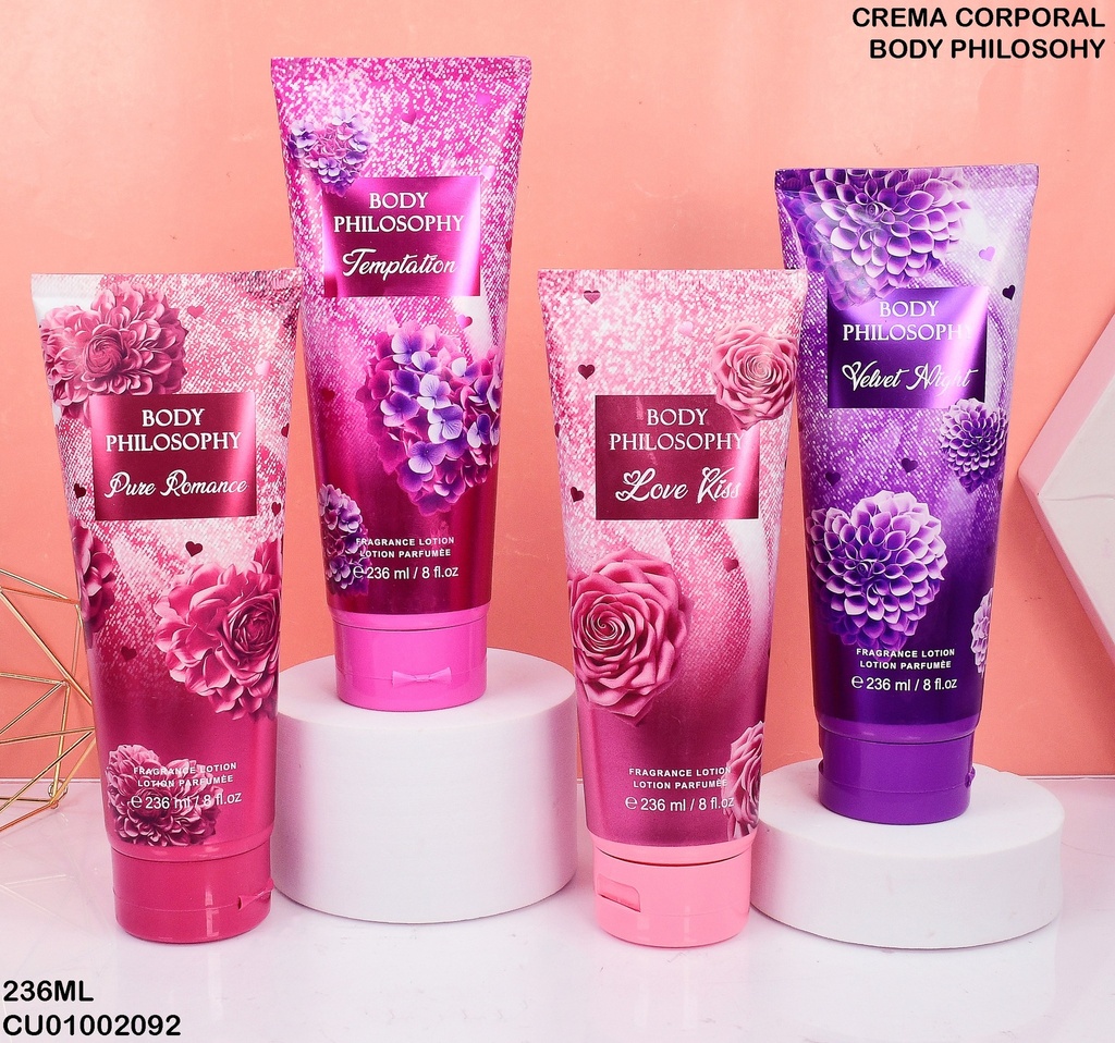 CREMA FLORAL USHAS B0018-RL SURTIDAS 236ML (CBF)