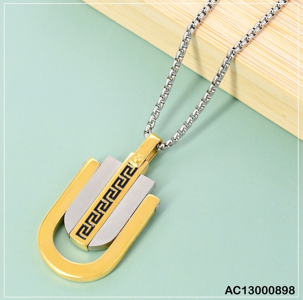 CADENA VARON C/PLACA VERTICAL "U"DOR/GRAB MAYA 081691