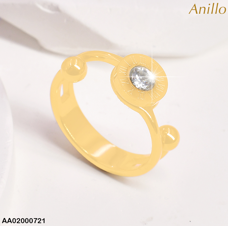 ANILLO CIRCULO RELOJ PELOTA 080358-113