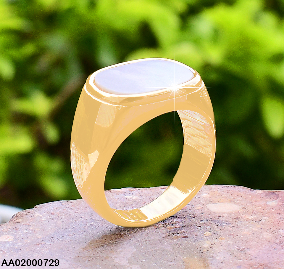 ANILLO RECTANGULAR CONCHA NACAR 3R3000373-113