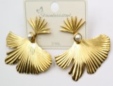 ARETES DOR.PALMERA C/PERLITA EA321-131