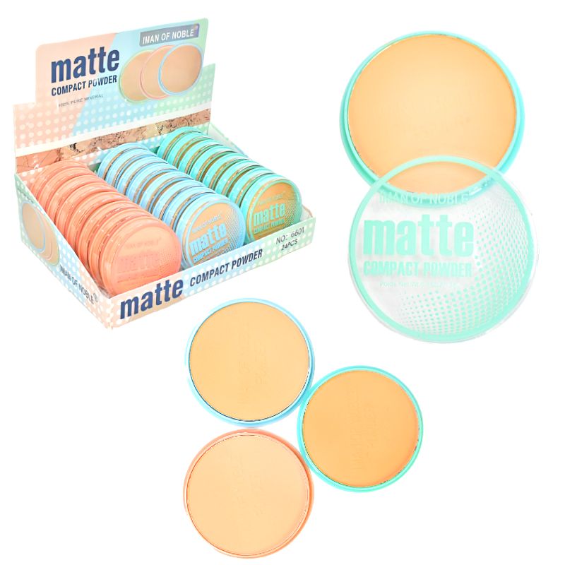 POLVO COMPACTO MATTE IMAN OF NOBLE 6601 SURT.