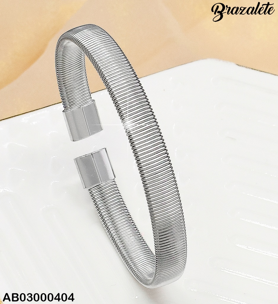 BRAZALETE PLATD. LINEAS VERTICAL 080438-112
