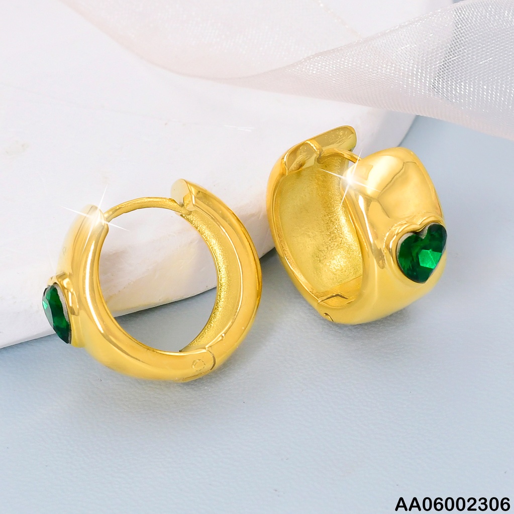 ARETES O ZIRCONIA VERDE 4003810-700