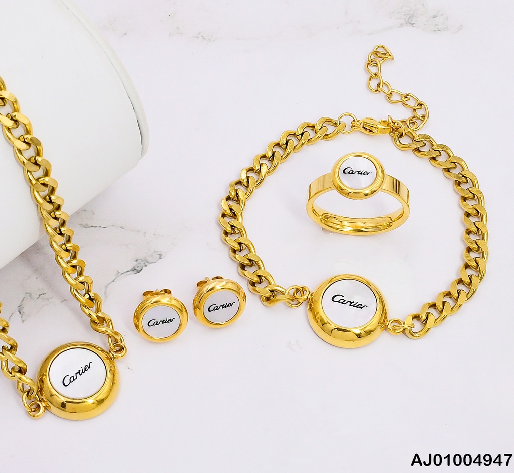 JUEGO CARTIER NACAR C/PULSERA-ANILLO 080868-152 (NPE2025)