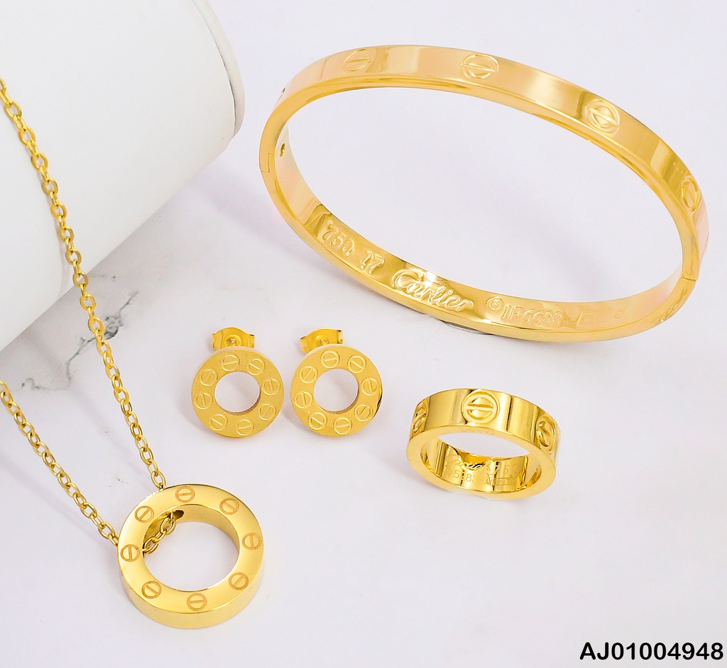 JUEGO CARTIER C/BRAZALETE-ANILLO 080892-152
