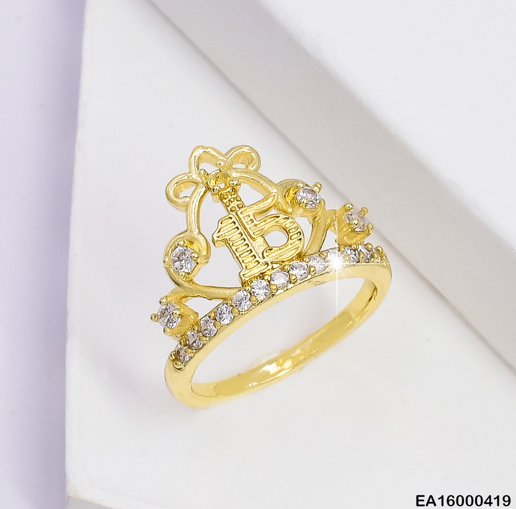 ANILLO 15 AÑOS CORONA SURTIDO 006P8052-21