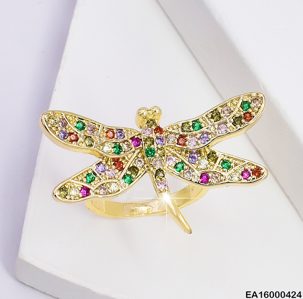 ANILLO LIBELULA ZIRCONIAS 006A288-268